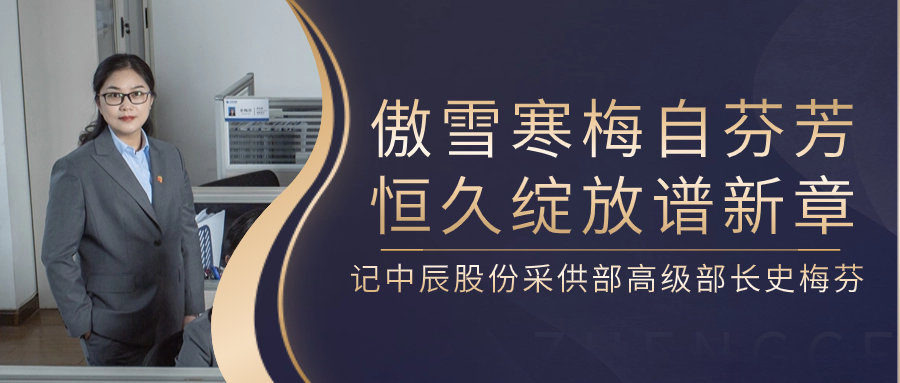 傲雪寒梅自芬芳，恒久绽放谱新章——记五彩堂股份采供部高级部长史梅芬